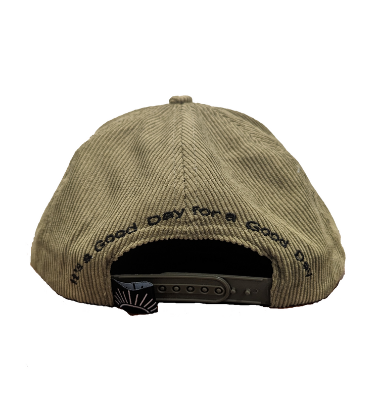 Corduroy Snapback with Fungi Patch