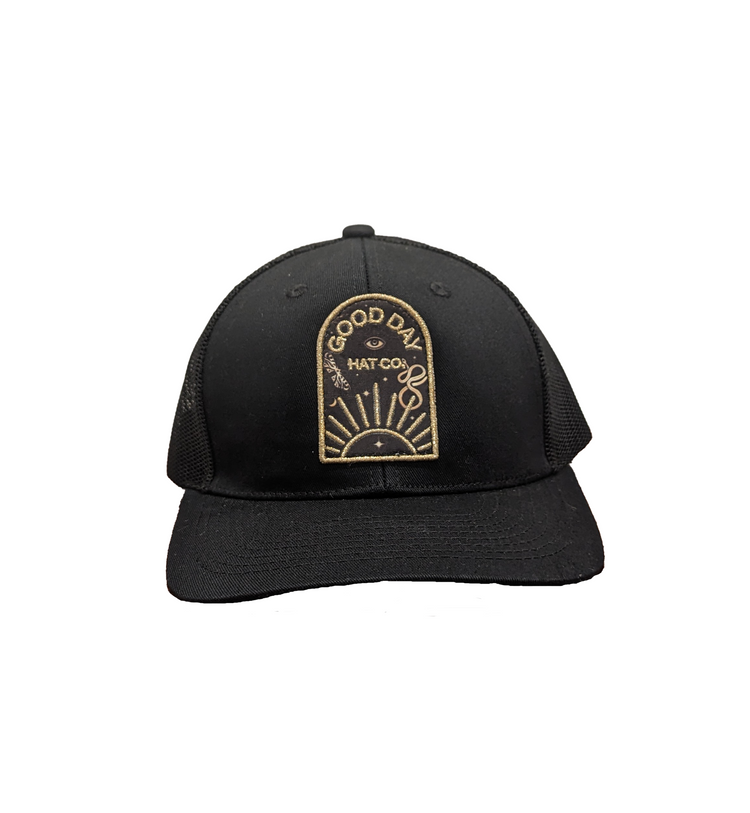 Mesh Snapback with Black Magic Patch